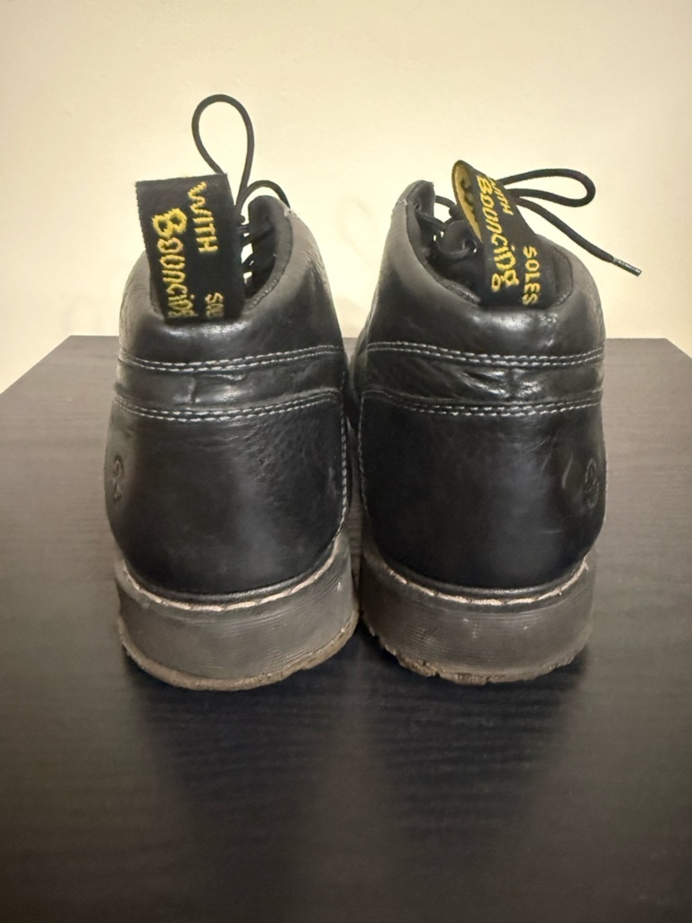 Doc Martens Vintage Grunge Air Wair Cecil Unisex Lace Up Boots Black US 11 Mens - Picture 5 of 8